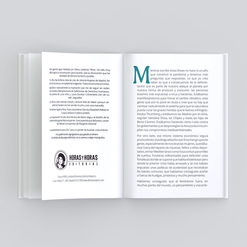 La agenda de las mujeres. Librería Mujeres de Madrid