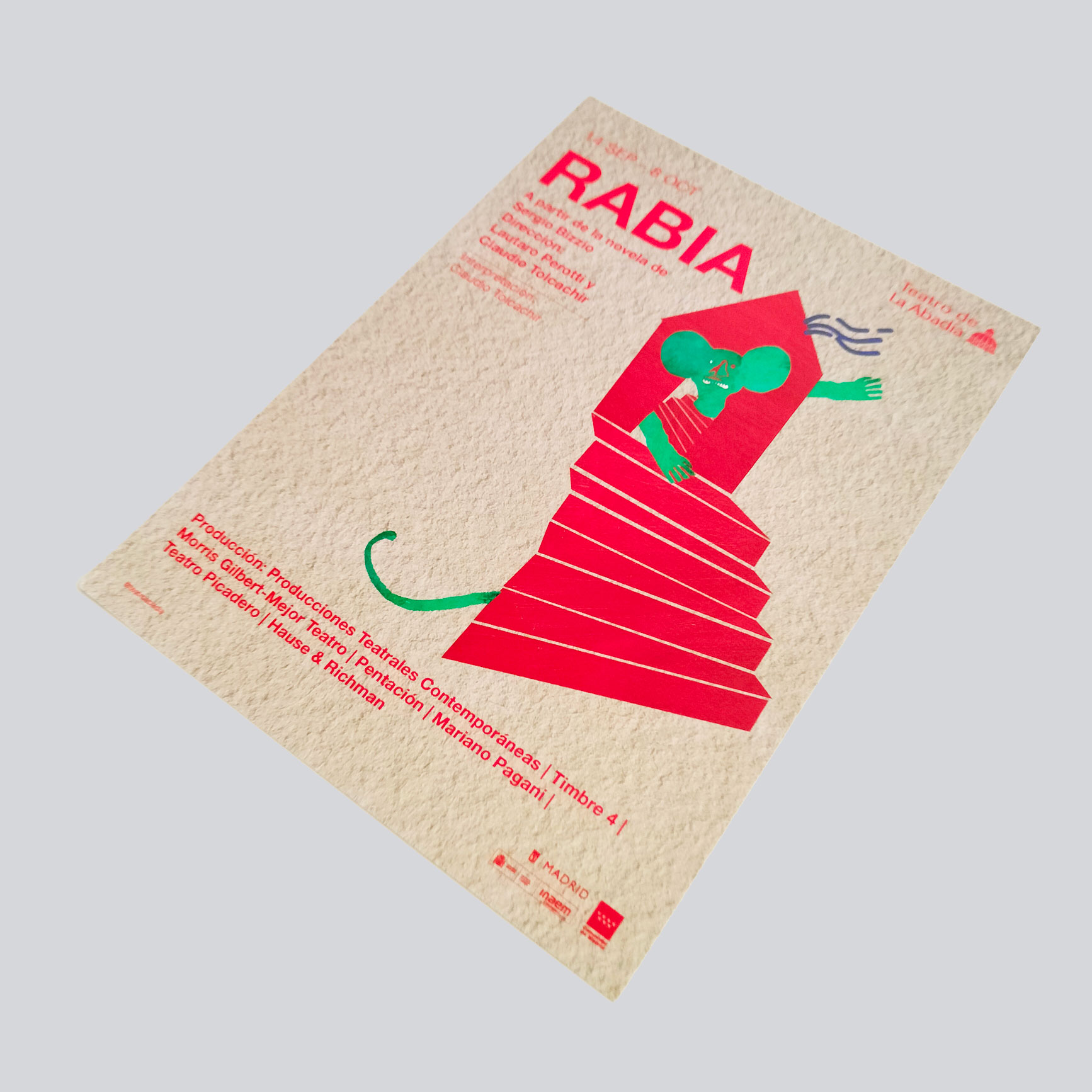 Postal y programa de mano